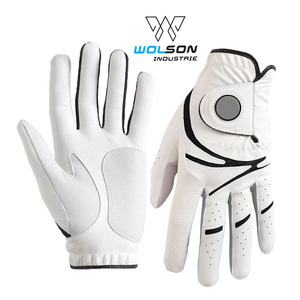 Vente chaude Mode Gants De Golf Respirants Gant De Golf En Cuir De Qualité Supérieure Pour Hommes Personnalisé Main Doux Durable Gants De Golf Antidérapants Unisexe. - Product Image 4
