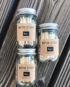 Long Safety Holder Wooden Promotion <strong>Matches</strong> <strong>in</strong> Glass <strong>Jar</strong> Bottle Apothecary Gift Luxury Fancy <strong>Jar</strong> and Remaining Matchsticks - Product Image 3