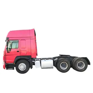 Usado condição novo Sinotruck Howo 371 380 420 hp 6x4 10 preço roda chassis cabeça caminhão trator para Tanzânia