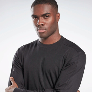Camiseta Deportiva de Manga Larga OEM, 95% Poliéster, 5% Algodón, Spandex, Ropa de Gimnasio, Compresión, Estilo Muscle Shark, para Hombre - Product Image 3