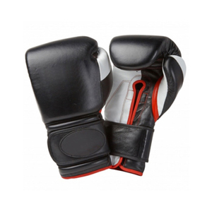 Guantes de Boxeo Profesionales de Cuero para Hombre y Mujer - Guantes de Entrenamiento de Muay Thai y Kickboxing con Correa de Muñeca Ajustable y Agarre Antideslizante - Product Image 3