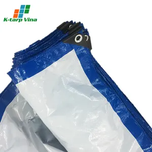 Custom Design High Quality Fire Resistant Pe Roll Side Trim Plastic Tarpaulin