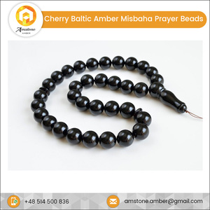 ลูกปัดสวดมนต์33เม็ดสีแดงเชอร์รี่สีบัลติกสีเหลืองอำพันอิสลามลูกปัดอธิษฐานสำหรับเป็นของขวัญทางศาสนา - Product Image 4