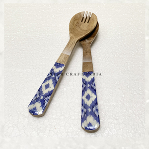 เสิร์ฟช้อนมะม่วงไม้ที่มีคุณภาพสูงไม้อุปกรณ์ครัว2021เสิร์ฟช้อนเคลือบพิมพ์จับ - Product Image 5