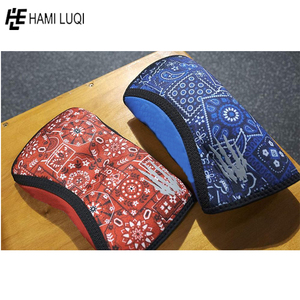 2025 chaud en gros écraser vos objectifs Gym genou manches 7mm néoprène Compression respirant robuste Logo personnalisé pour le sport - Product Image 4