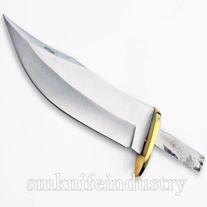 Hezhen — couteau damas fait main, manche klaxon et taureau, beau couteau de chasse bochy (smk1994) - Product Image 5