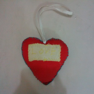 Étoile rouge ornement suspendu pour la décoration d'arbre De Noël - Product Image 5