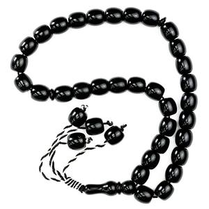 ลูกปัดสวดมนต์มุสลิมลูกปัดอิสลามทาสบิห์สวดมนต์ทาสบิห์ zikr สวยงามขนาดพกพาสีทึบย้อม - Product Image 6