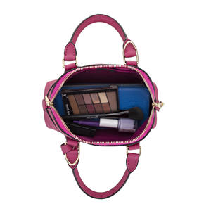 Embrague de cuero genuino hecho a mano DAISY para mujer Cierre de cremallera a la moda en color opcional con forro de algodón - Product Image 5