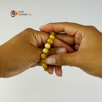 PALO SANTO-pulsera de cuentas, con cuentas, sostenible, de Perú