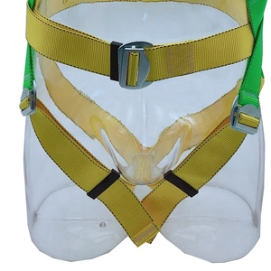 ชุดสายรัดนิรภัยแบบเต็มตัวสำหรับงานอุตสาหกรรม ป้องกันการตกจากที่สูง คุณสมบัติการป้องกันส่วนบุคคล - Product Image 3