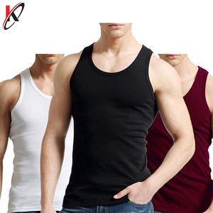 Camiseta sin mangas de algodón informal de verano para hombre, chaleco de gimnasio, camiseta de talla grande, estilo Hip Hop, técnicas lavadas de tejido de punto transpirable - Product Image 4