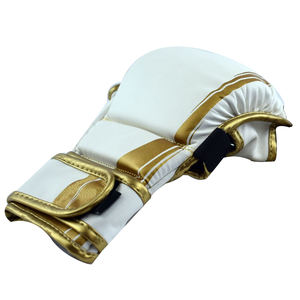 ถุงมือ MMA ครึ่งนิ้วสำหรับเทควันโด้คาราเต้ยูโดโลโก้ออกแบบได้ตามต้องการ - Product Image 5