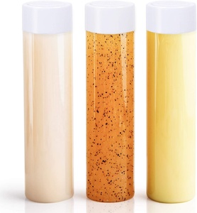 100% Biodegradable 100ml 250ml 350ml 500ml disposable compostable Pla plastic bottle water beverage Plastic Juice Bottle