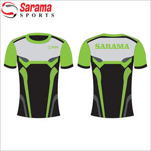 Camisetas de softball de alta calidad personalizadas con nuevo modelo sublimado, diseño transpirable de talla grande, logotipo frontal bordado - Product Image 2