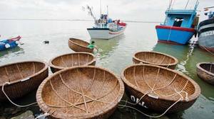 Barco de Cesta Vietnamita, Coracle, Barco de Bambú, Forma Redonda, Deportes Acuáticos en Ríos y Mar (PITA +84 797987481) - Product Image 2