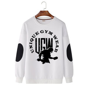 Sweat à capuche patchwork de couleur unie à col rond de haute qualité pour hommes, sur mesure, grande taille, prix de gros, différentes conceptions en éponge - Product Image 3