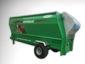 Feed Mixer Wagon เครื่องเจาะแนวนอน,รถตักดิจิตอล16m3 Tmr Mixer Wagon - Product Image 2