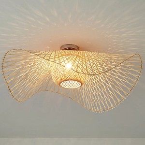 Pantalla de Lámpara de Bambú Ecológica para Decoración del Hogar Hecha a Mano en Vietnam - Product Image 4