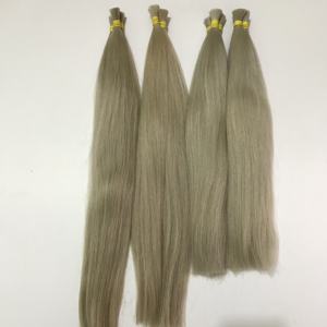 Extensiones de cabello natural ruso eslavo doble dibujado enlaces de alta calidad de tamaño de color personalizado de cabello humano Vietnam - Product Image 1