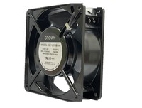 Ventilateur axial sans balais CROWN AC 110V 220V avec pales en plastique, personnalisable OEM pour usine de fabrication, modèle IGE12038