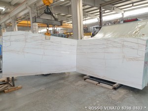 Losas de Mármol Premium Rosso Venato Dolomit 2023, 2 cm de Grosor, Pulido, Blanco Puro, Piedra para Cocina, para Villa, Nueva Fabricación en Turquía - Product Image 6