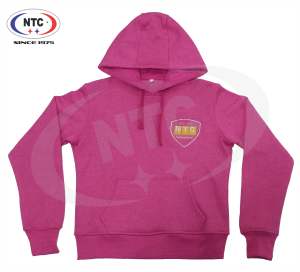 Rose À Capuche Femmes Casual Rose Hoodies - Product Image 1