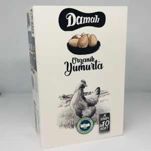 Caixa de embalagem de papel para ovos de papel impresso manga de embalagem