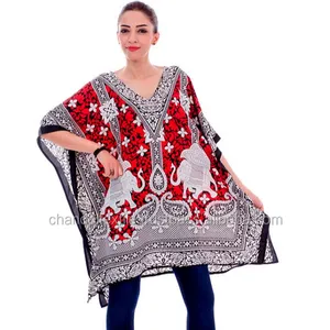 Áo Choàng Ponsô Dài Caftan Cho Nữ, Áo Choàng Ngủ Polyester, Kiểu Kaftan, Kimono Satiny, Mềm Mại, Có Cỡ Đại