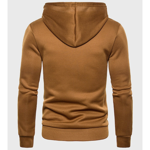Sudadera con Capucha Deportiva de Invierno para Hombre, de Alta Calidad, 100% Algodón Felpa, Corte Regular, con Bordado y Patrón Liso - Product Image 3