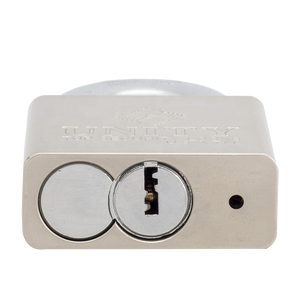 Serrure à clé plaquée nickel, qualité supérieure, avec clé - Product Image 6