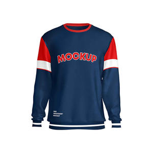 Sweat-shirt à logo personnalisé pour hommes avec motif brodé Couleur personnalisée sublimée et imprimée pour la saison hivernale - Product Image 3