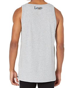 Camiseta sin mangas Lisa para hombre, tela de alta calidad y ajuste cómodo, brezo Ropa personalizable para hombre, de China - Product Image 6