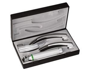 Fiber <b>Optic</b> Laryngoscope Set With 3 Blades Diagnostic Examination Surgical <b>Instruments</b> Mahersi - Product Image 1