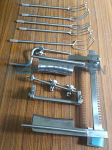 Juego de Instrumentos Quirúrgicos Completo Cooley Cosgrove para Retracción de la Válvula Mitral, Juego de Instrumentos Manuales de Acero Inoxidable - Product Image 5