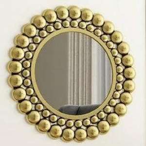 Miroir décoratif durable en fer forgé de couleur et de taille personnalisable Décor à la maison avec un design élégant en métal et un design personnalisé - Product Image 2