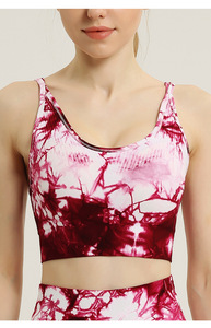 Design de mode confortable impression par Sublimation respirant femmes sport Fitness Yoga porter des vêtements de sport coton respirant débardeur - Product Image 3