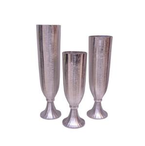 Juego de alta calidad de tres floreros de Metal para boda, maceta decorativa hecha a mano, florero de Metal elegante clásico con estilo - Product Image 1