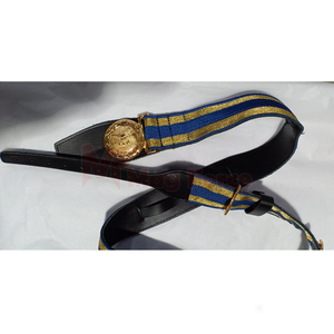 Nouvelle arrivée Ceinture d'haltérophilie en cuir de vachette de qualité supérieure Hot Seller vert - Product Image 3