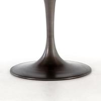 Table basse ronde de style loft industriel, plateau en bois massif avec base en fer, pliable, art moderne, antique
