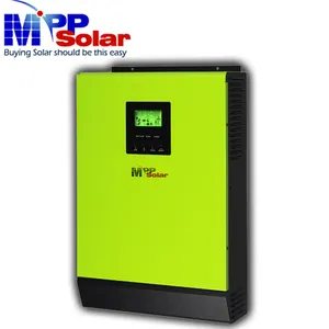 Inversor solar híbrido 5000w, 48v 230vac, carregador de bateria embutido + carregador solar, grid tied/ off, grade, inversor solar