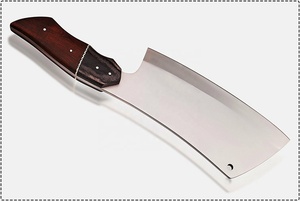 มีดสับครัวแบบมืออาชีพด้ามจับไม้แข็งกุหลาบเหล็กดามัสกัสคงที่คมมีดครัวสูง - Product Image 5