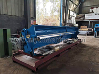 Machine de pliage manuelle de tôle Pan Box Making pour plaque d'épaisseur 2.5mm 3050MM