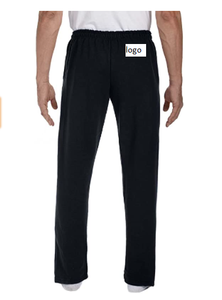 Pantalon de survêtement en poly coton pour hommes, avec cordon de fermeture,, à fond ouvert, en mélange sec, produit importé, 1 pièce - Product Image 3