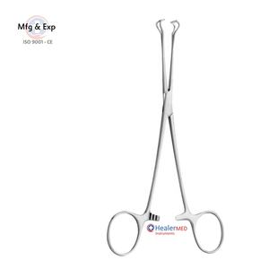 Pinzas para Tejidos Babcock - Pinzas de Agarre y Hemostáticas de Acero Inoxidable, Instrumentos Quirúrgicos Manuales, Herramientas Quirúrgicas Básicas - Product Image 5