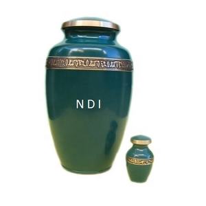 <b>Large</b> Capacity Antique Metal Cremation <b>Urns</b> For Human Body Ashes Hand Engraving Adult Ashes Brass Metal Cremation <b>Urns</b> - Product Image 1