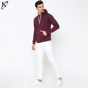 Sweat à capuche personnalisé en coton épais 220 g/m² pour homme, coupe classique, style décontracté, impression numérique, molleton uni, écologique, pour la vente en gros - Product Image 2