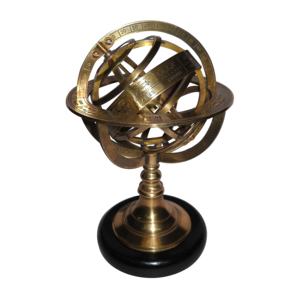 Globe militaire en métal décoratif, objet artisanal indien de haute qualité, Design Antique, décoration de la maison, cadeau - Product Image 1