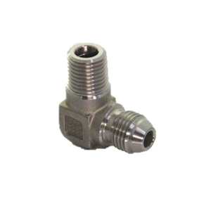 DFK JIC 37 Flare Acero inoxidable Codo macho Accesorios de tubería Piezas hidráulicas 1/2 "-2" Certificado ISO 9001 - Product Image 1