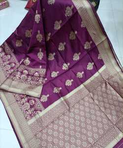 Nouveau Banarasi Broderie Saree Ethnique - Product Image 6